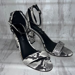 Madden Girl Snake Heels